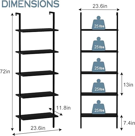 5 Layer  Book Rack
