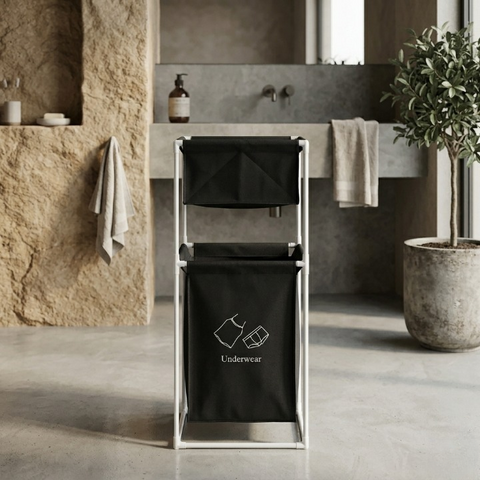 2 -Tier laundry basket