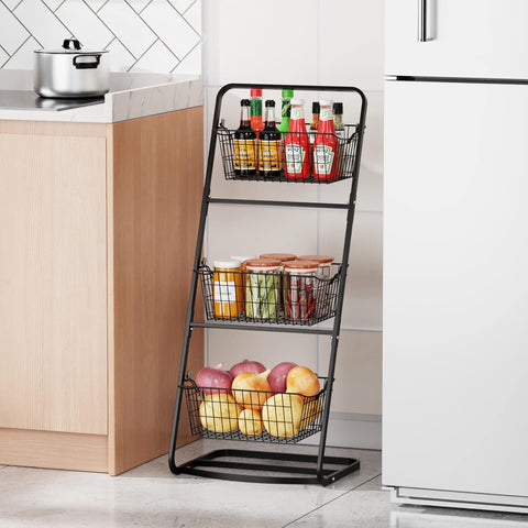 Detachable 3 tier fruit and veggies basket