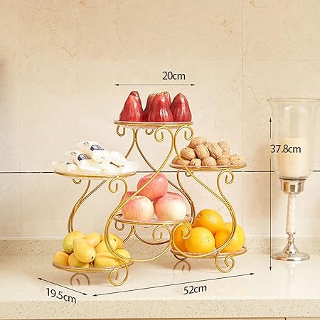 Dish Serving Rack