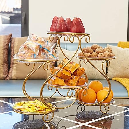 Dish Serving Rack