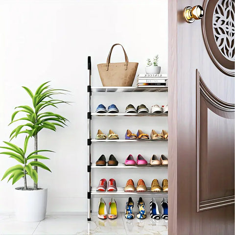 Versatile 5 Layer Shoe Rack - Easy Assembly