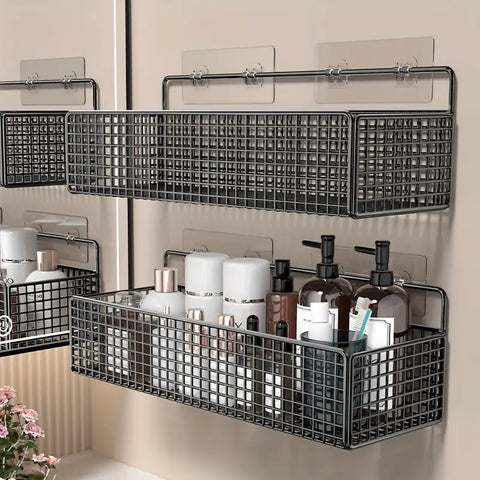 1 Pack Basket With Self Adhesive Sticking