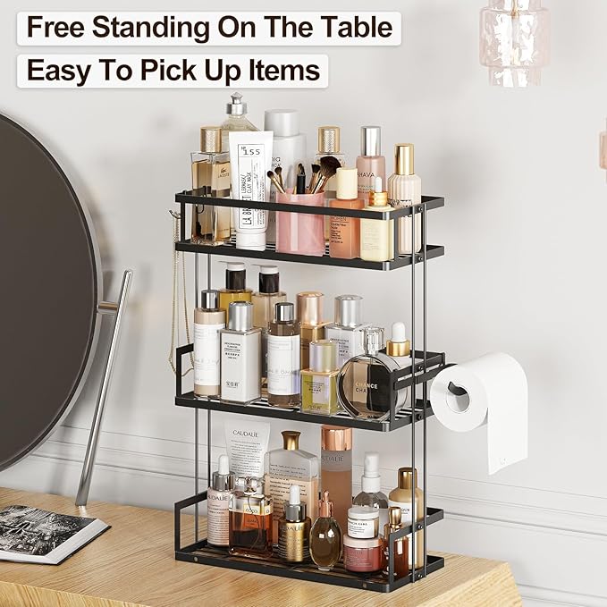 3 tier kitchen and bathroom organizer