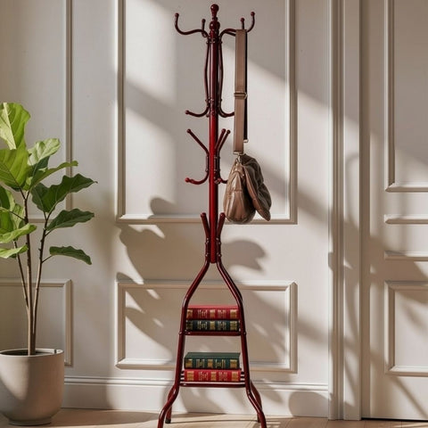 Clothes hanging stand/ Coat Hanging Stand - 64 Inches Height.