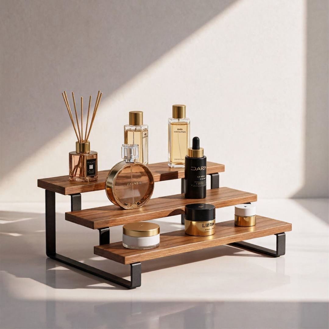 3 & 4 Layer Wooden Shelf Rack