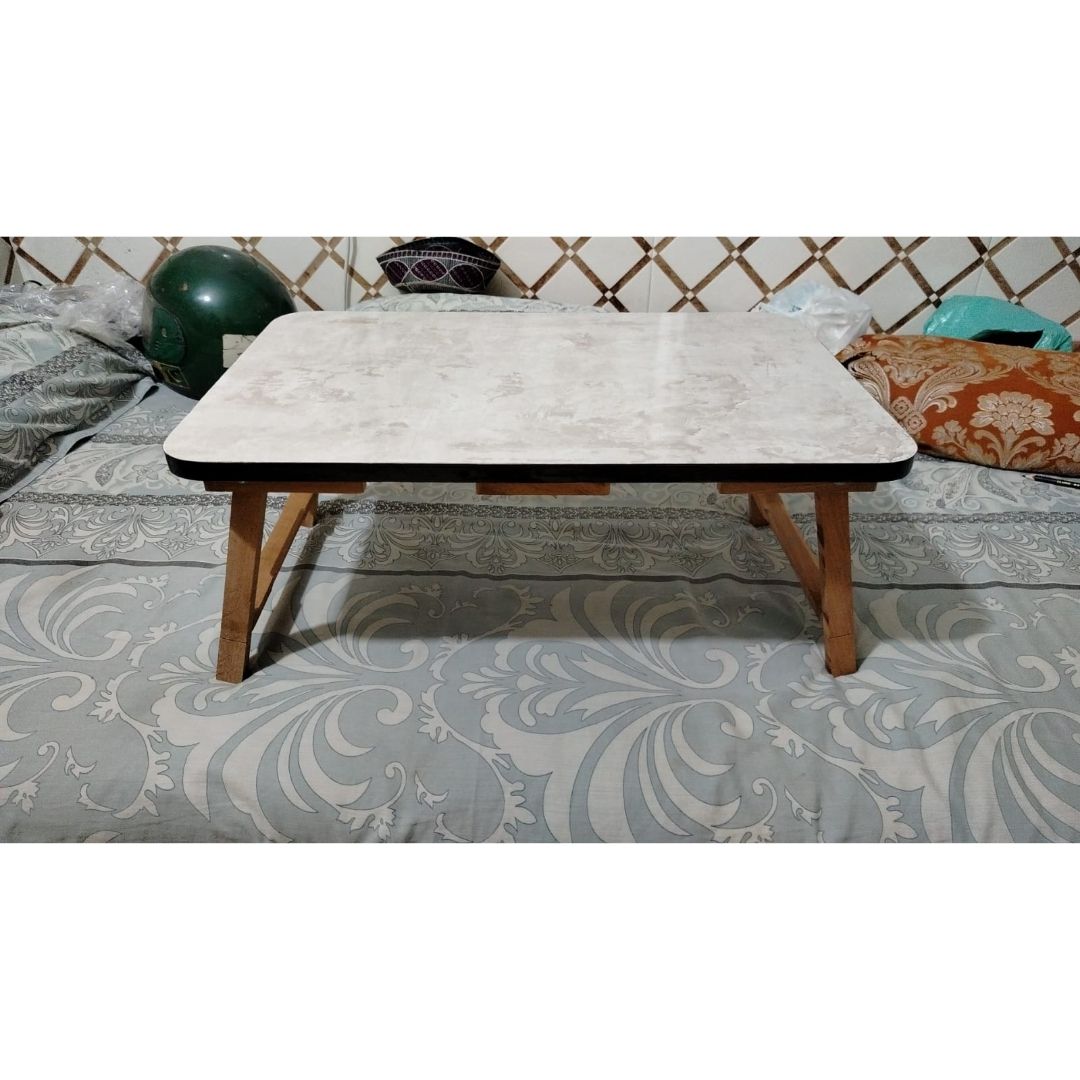 Wooden Folding Table | Portable Lap Desk for Study | Reading, and Laptop Use