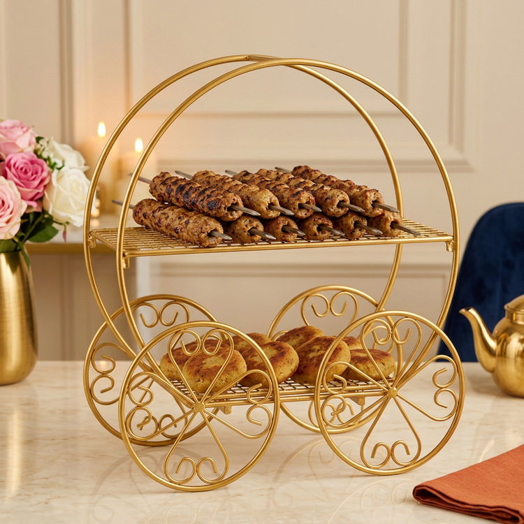 Cinderella stand close-up, seekh aur shami kabab