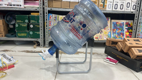 Bottle Stand With Nozzle ( Bottle Not Included)