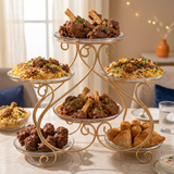 Dish Serving Rack