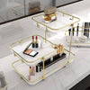 3 Tier Makeup Organizer Aryclic marble Texture Top Premium Quality