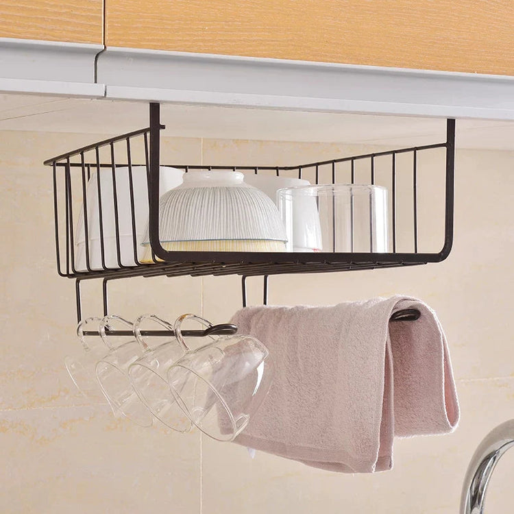 1 pc Under Shelf Basket