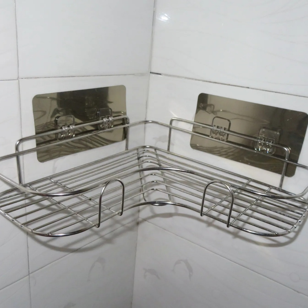 2 Pc Corner Shelf ( With Stickers)