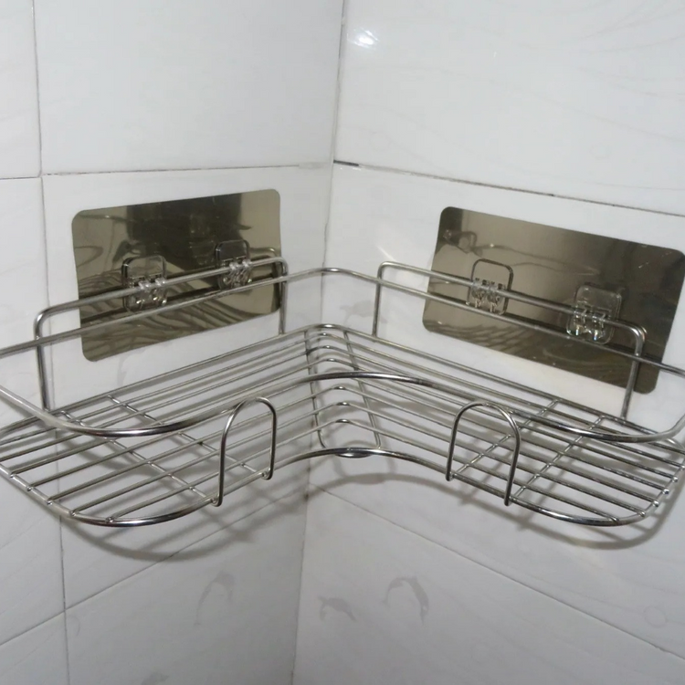 2 Pc Corner Shelf ( With Stickers)