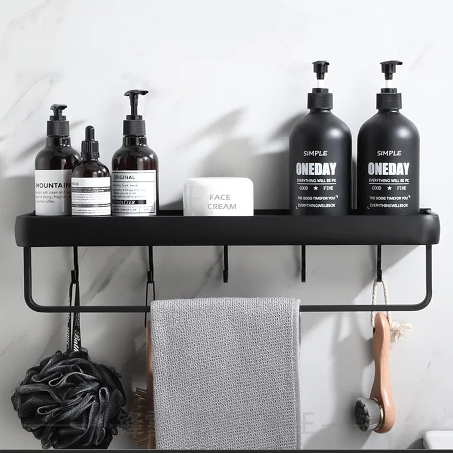 Modern  Storage Shelve with  One Towel Bar