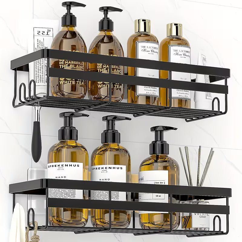 Pack of 2 Bathroom Shelves