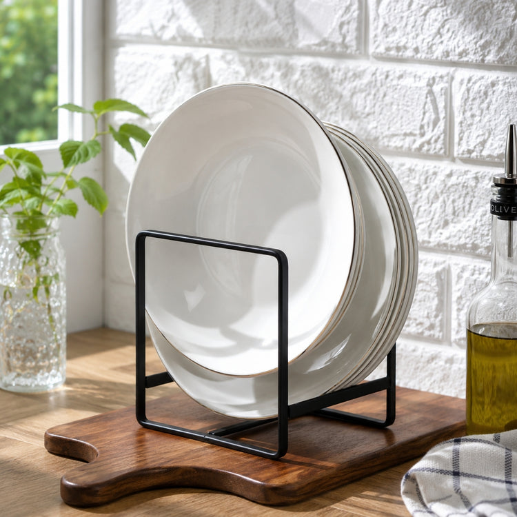 2 Pc Plate Rack Space Saving
