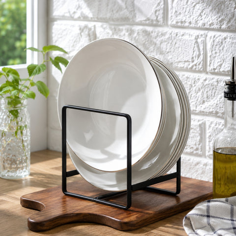2 Pc Plate Rack Space Saving
