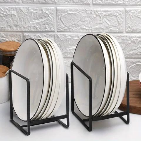 2 Pc Plate Rack Space Saving