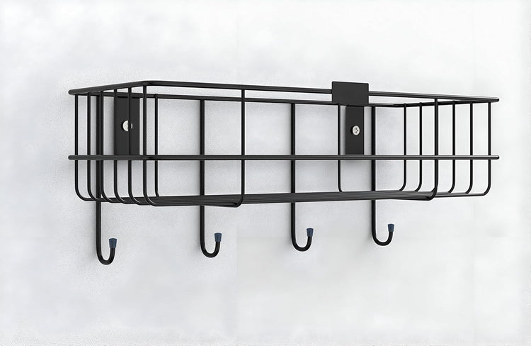 3 pc Wall Basket With Stickers