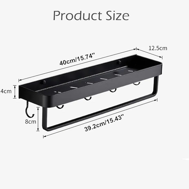 Modern  Storage Shelve with  One Towel Bar