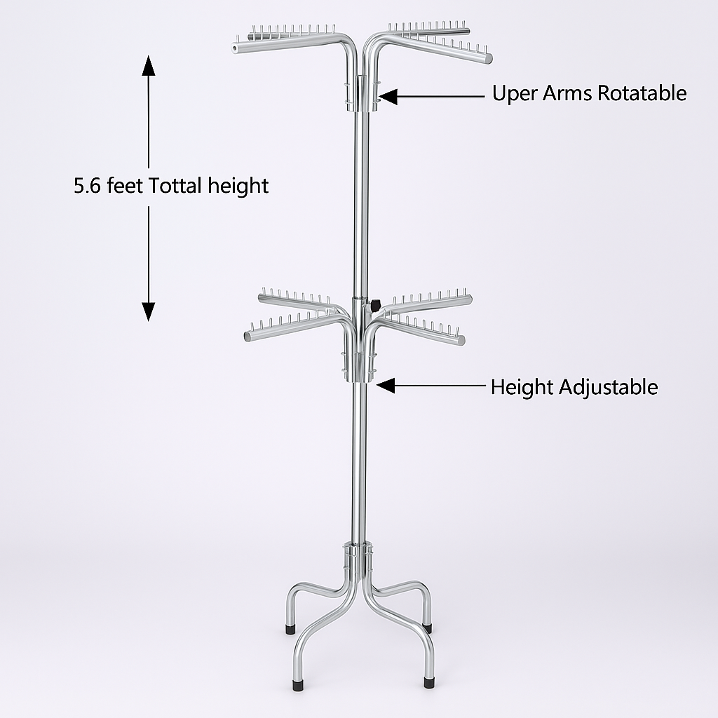 Boutique Cloth Hanger Hanging stand/With 84 hooks for Your home and Boutique