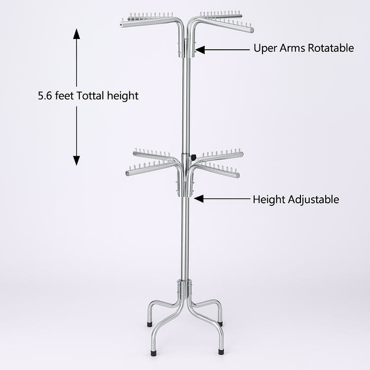 Boutique Cloth Hanger Hanging stand/With 84 hooks for Your home and Boutique
