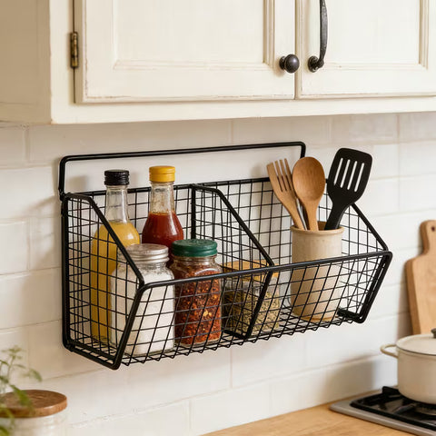 Wall Adhesive Basket