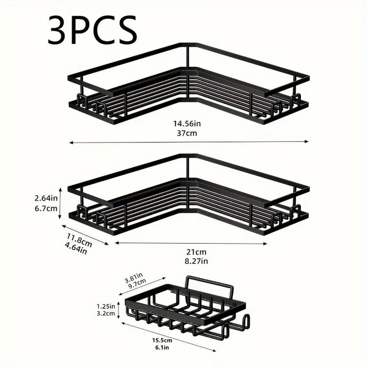 3 Pack Bathroom Set