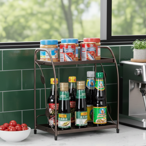 Luxury Premium Quality Foldable 2 & 3 Tier Multipurpose Rack