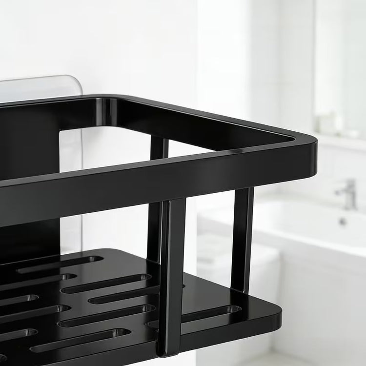 2 Pc Wall Mounted Shelves  For kitchen / Bathroom With Adhesive Stickers