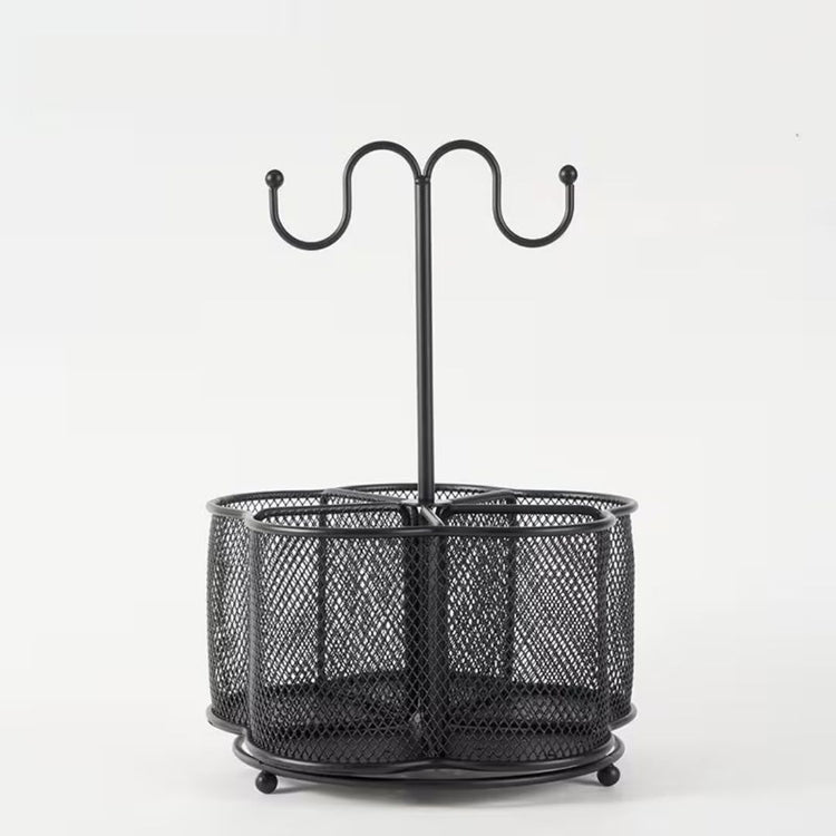 360 ° Rotatable Mesh Cutlery/ Pen Holder
