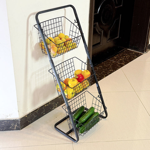 Detachable 3 tier fruit and veggies basket