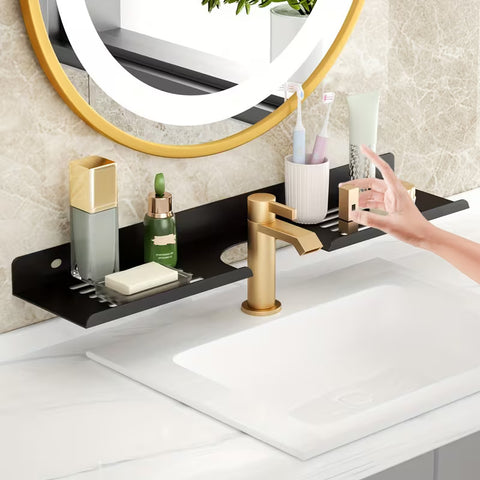 Wall Mounted Storage Shelf. With adhesive |No Drill Needed