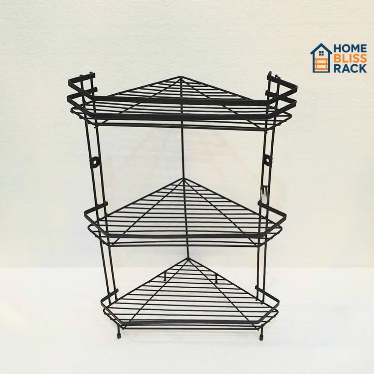 3 Tier Corner Shelf ( Rust Free )