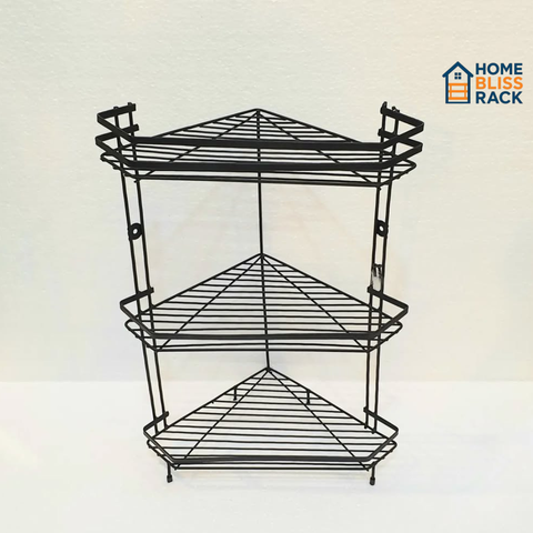 3 Tier Corner Shelf ( Rust Free )