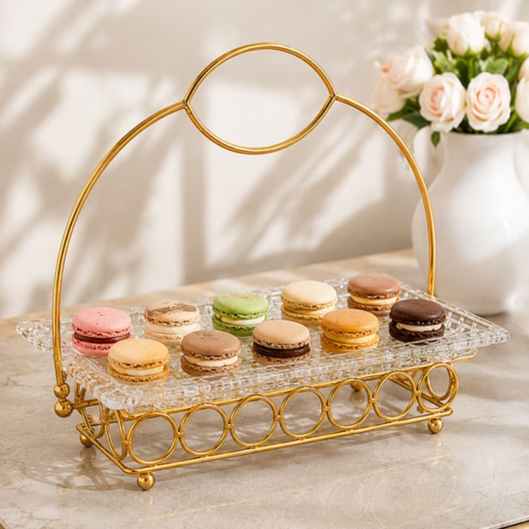 Luxury Serving Tray With Handle