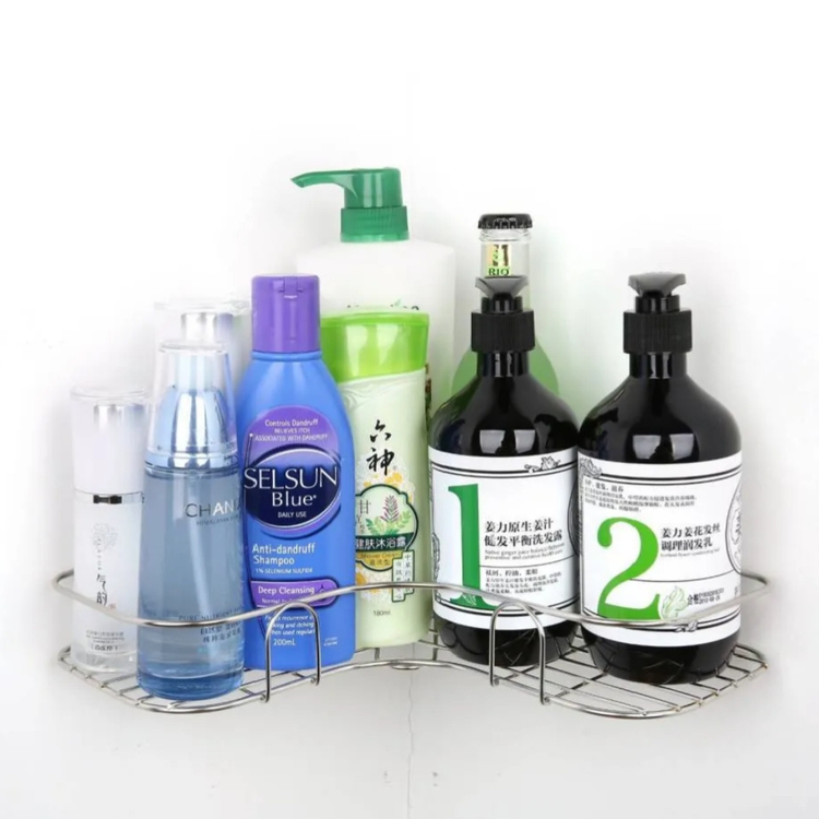 2 Pc Corner Shelf ( With Stickers)