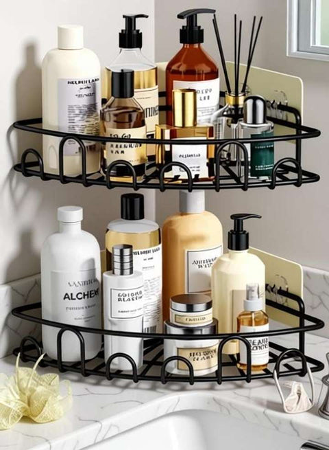 2 Pc wall basket With stickers