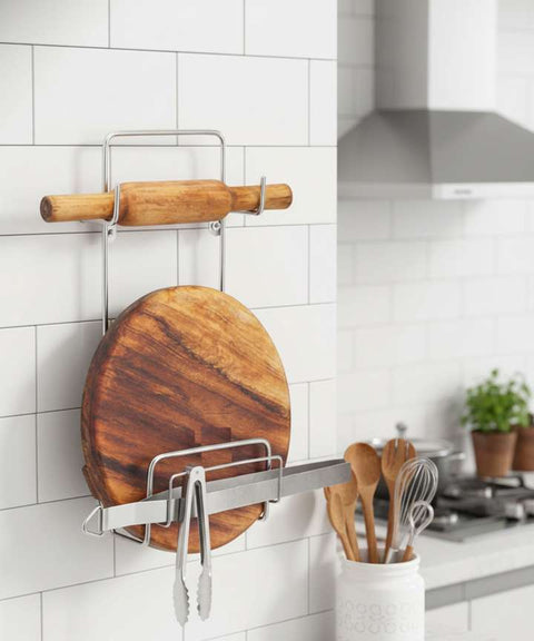 Chakla Belan Stand for Chakla/Belan Kitchen Rack