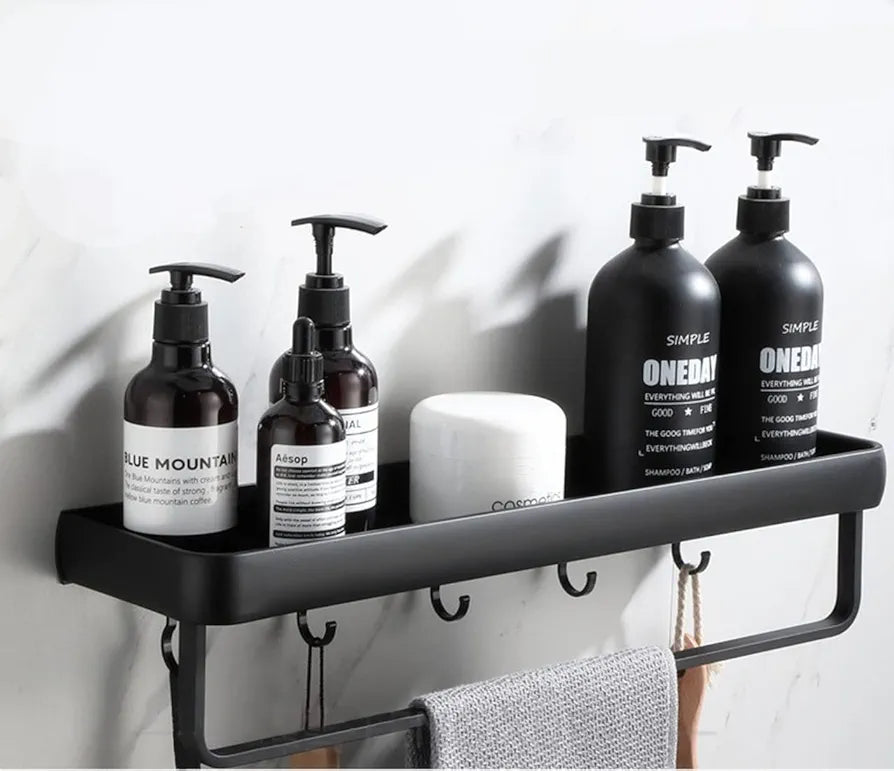 Modern  Storage Shelve with  One Towel Bar