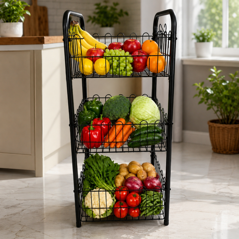 3 Tier Stainless Steel Fruit/Vegetables Basket