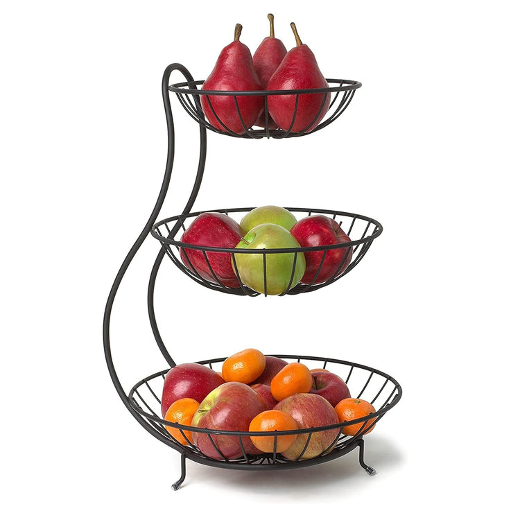 3 Tier Fruit Basket  for Living Room & Modern Kitchen