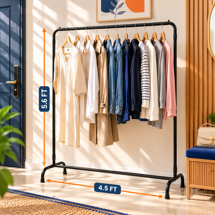 Clothes hanging stand