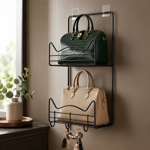 Wall Mounted Handbags Organizer