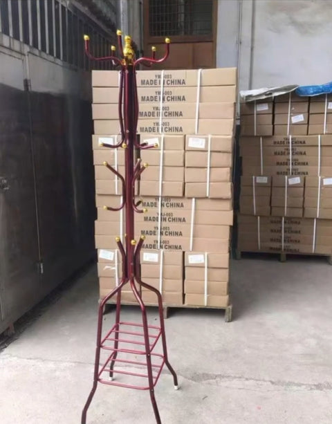 Clothes hanging stand/ Coat Hanging Stand - 64 Inches Height.