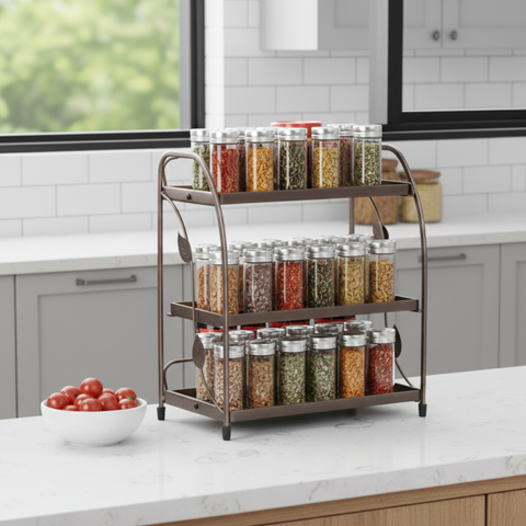 Luxury Premium Quality Foldable 2 & 3 Tier Multipurpose Rack