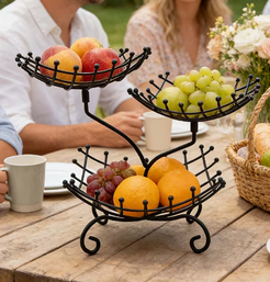 3 Layer Fruit Serving Basket