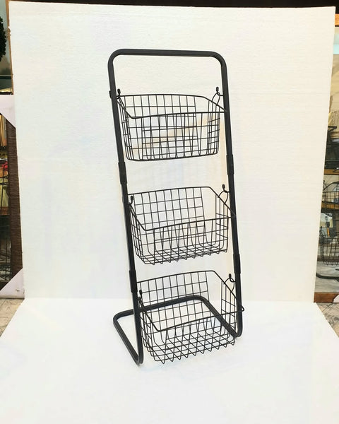 Detachable 3 tier fruit and veggies basket