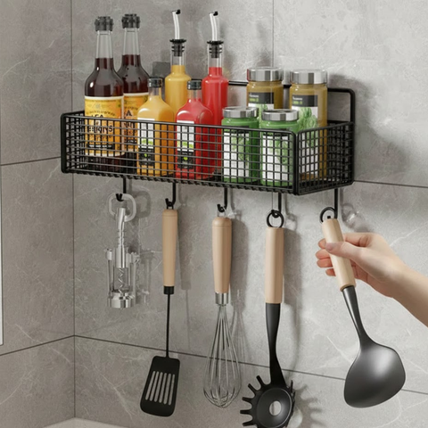 2 pc Self Adhesive Hook  Basket